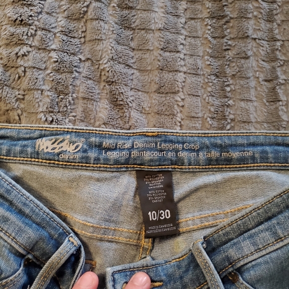 Cropped Denim Pants - Picture 4 of 6